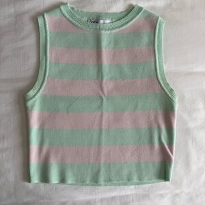 Zara Striped Tank Top